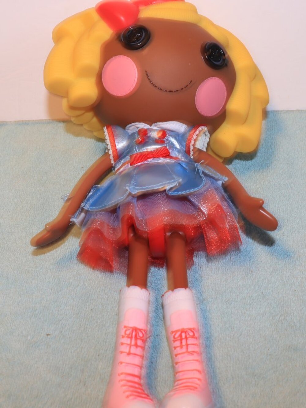 MGA Lalaloopsy Dot Starlight 12” Full Size Doll With Dress and Boots 2009
